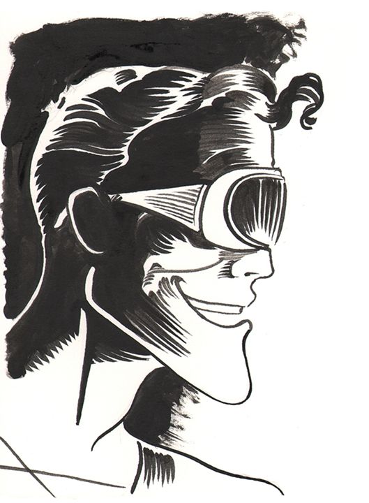 Plastic Man Robert Berry's Drawing Table Drawings & Illustration