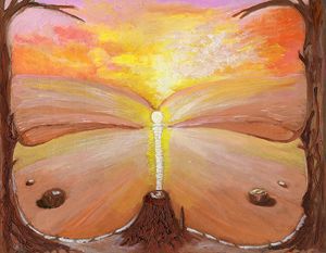 Wings of sand and light