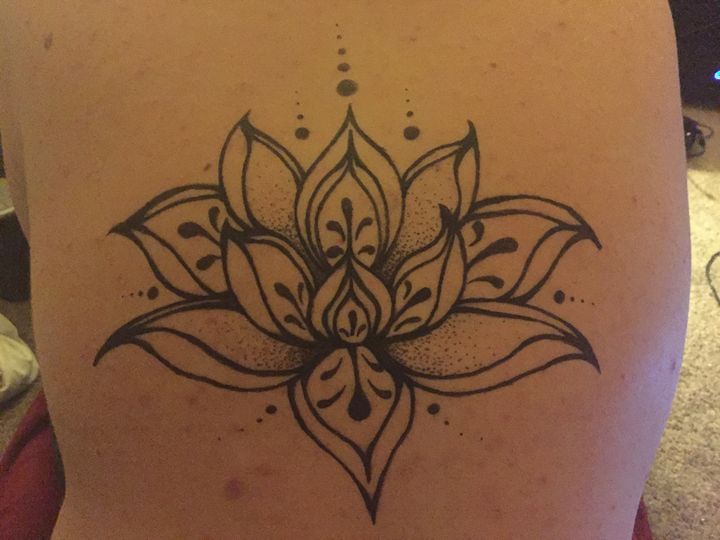 Flower tattoo - Brittnie Nicole