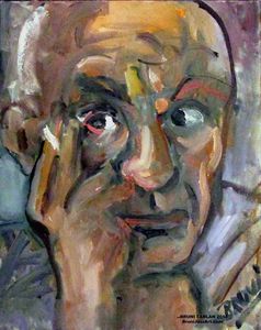 Portrait of Pablo Picasso by BRUNI