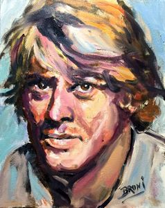 ROBERT REDFORD by BRUNI