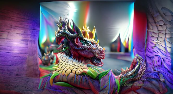 Fantasy Art: Voyage King - 2D Digital, FantasyCoolvibe – Digital Art