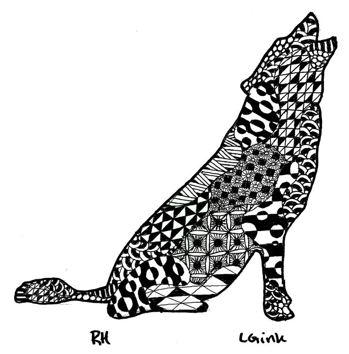 Zentangle motives - Paintings & Prints