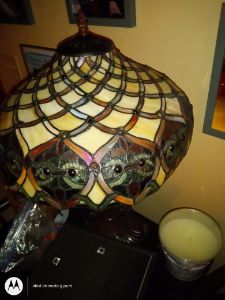 Tiffany Style Table Lamp - Verneya's paintings