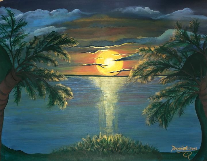 Island Sunset - Brenda Williams