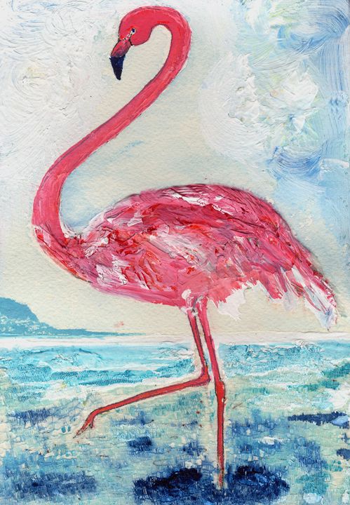 Tickled-Pink Flamingo - CALIOPE (Cali Norton)