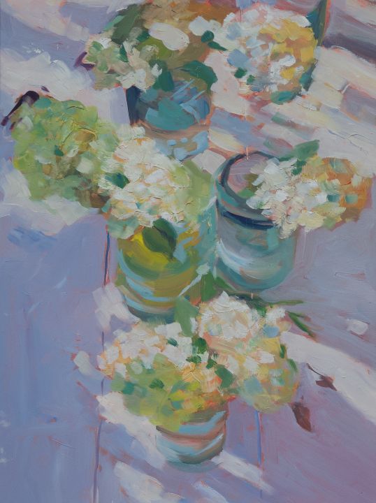 Flowers in Jars - Kathie's Korner Art Studio