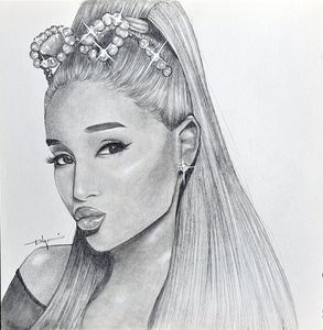 How to Draw Ariana Grande's portrait for beginners (Photo Realism drawing  techniques fully narrated) - YouTube