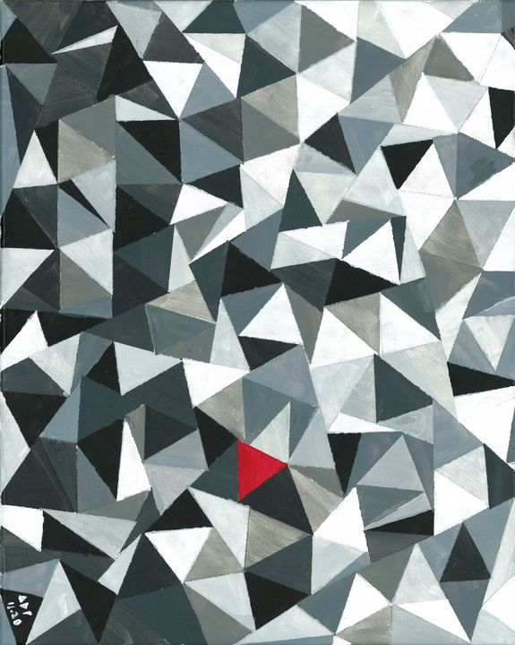 Joseph Triangles 2: Shades of Gray - Alan's Art