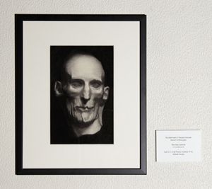 The death mask of Théodore Géricault