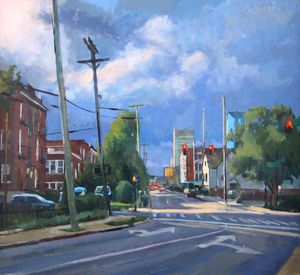 Storm over High St. - Mark Ratzlaff