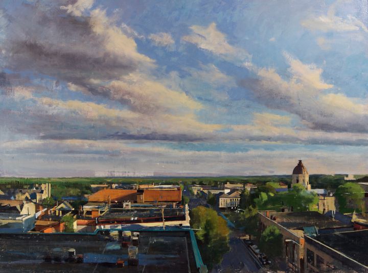 Bloomington, View Over the Rooftops - Mark Ratzlaff