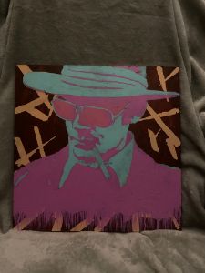 Hunter.S.Thompson silhouette - TB Designs