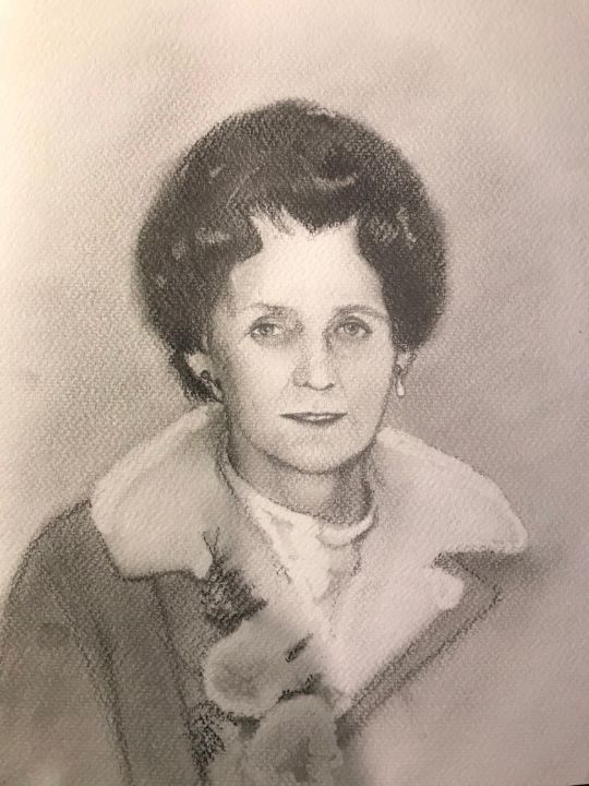 Grandmother Portrait - Conor Keegan Art Prints - Drawings ...