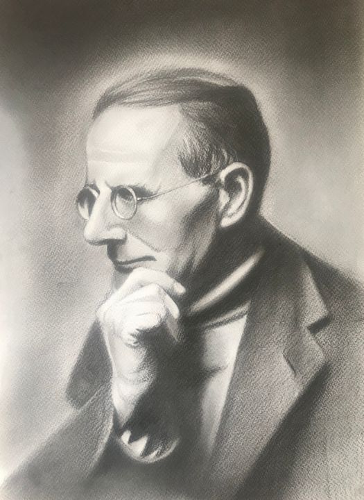 Art Print Sean O Casey portrait - Conor Keegan Art Prints - Paintings ...