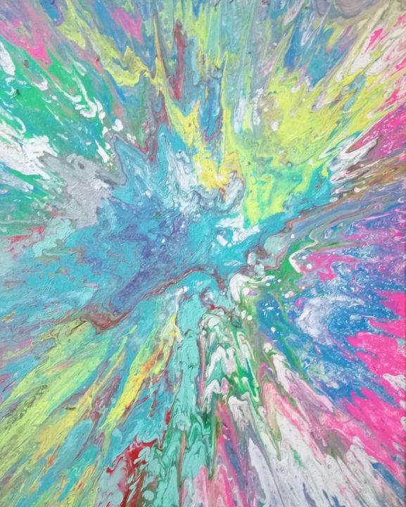 Spin art calloways Paintings & Prints, Abstract, Other Abstract