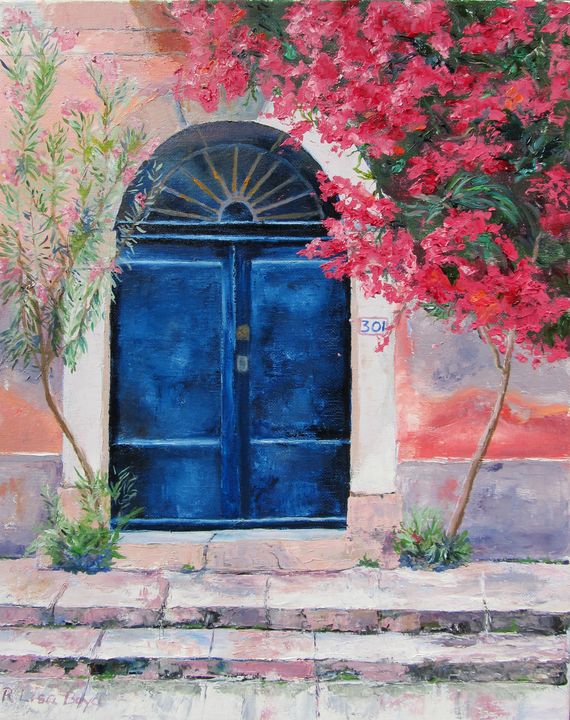 tuscan painted doors