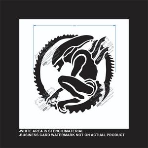 Alien - Reusable Stencil - That Artist