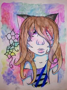 Anime Eyes - Tigressive_Art - Paintings & Prints, Entertainment, Movies,  Animation & Anime - ArtPal