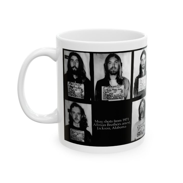 Allman Brothers Band Coffee Mug 11oz - Cosmic Outlaw Boutique - Ceramics &  Pottery, Mugs & Tankards - ArtPal