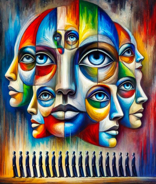 Perception Abstract Multifaceted Perception - Defimove - Drawings & Illustration, Abstract ...