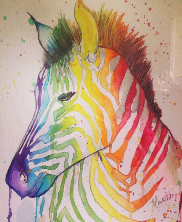 Rainbow zebra - Bellart