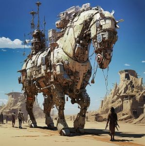 "The Trojan Horse" Steampunk