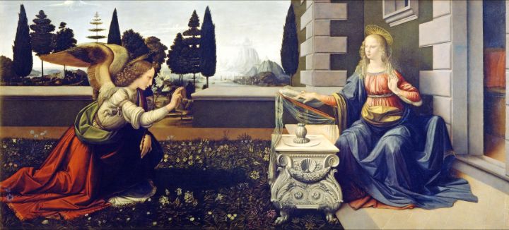 The Annunciation - Blue Ribbon Art Gallery - Paintings & Prints ...