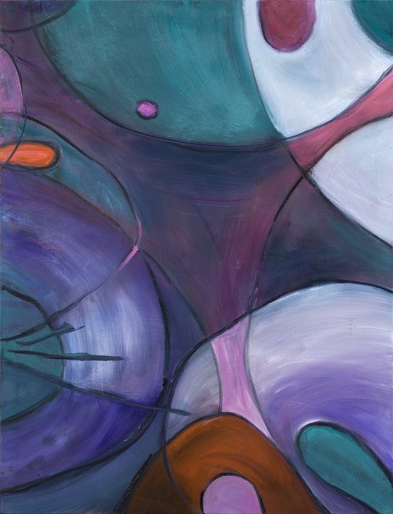 (temp) Purple - The Artist’s Studio - Paintings & Prints, Abstract ...
