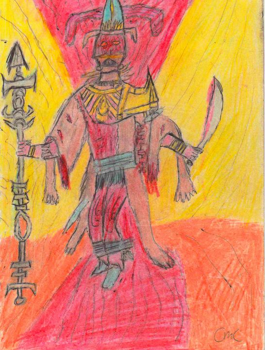 The flayed one #1 - House of l - Drawings & Illustration, Ethnic ...