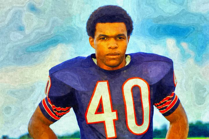 Gale Sayers Framed Art Prints for Sale - Fine Art America