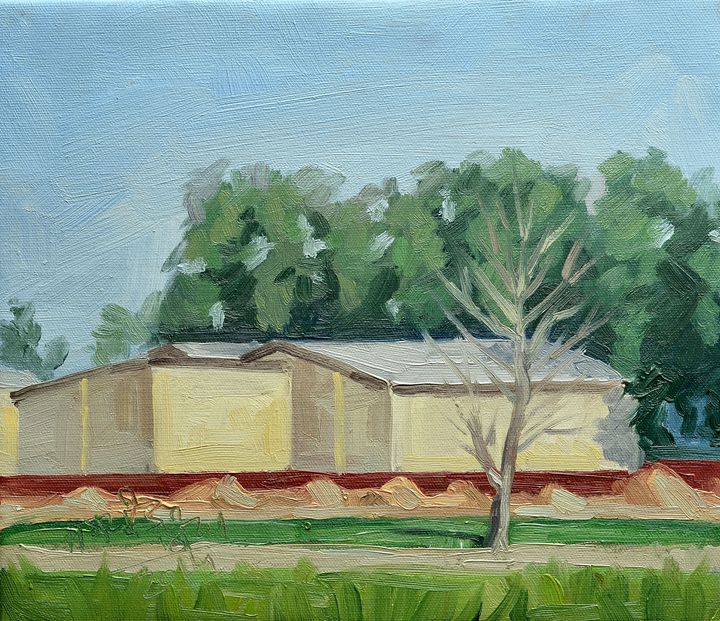 Plein air in oil - Landscap - Jaspreet Singh Art