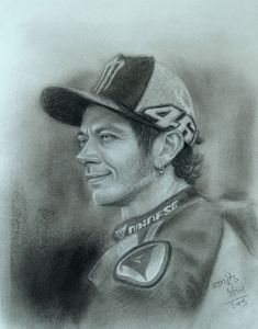 Valentino Rossi Portrait