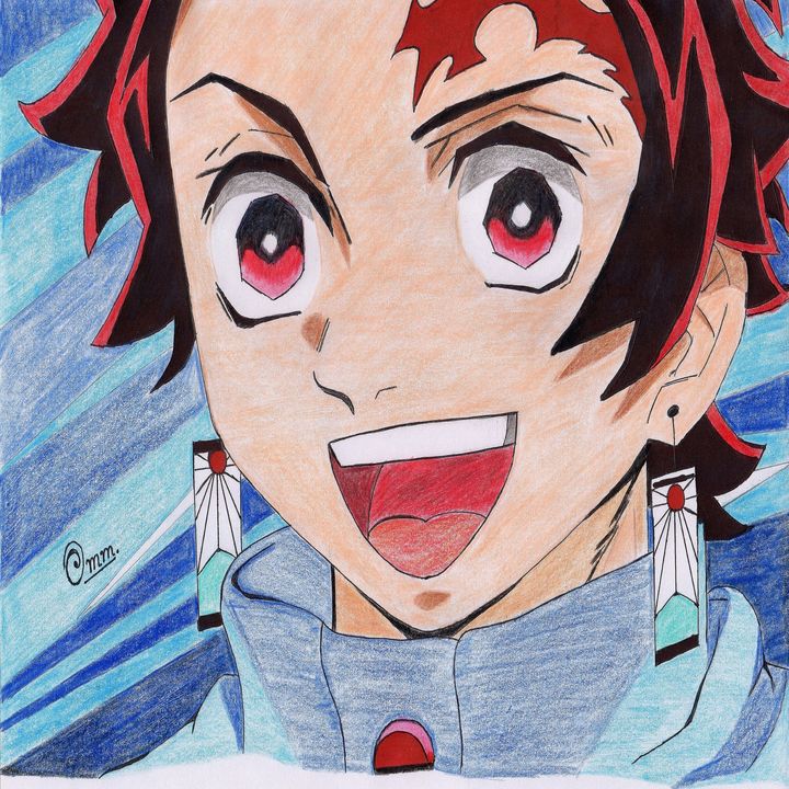 Drawing KAMADO TANJIROU - Kimetsu no Yaiba 