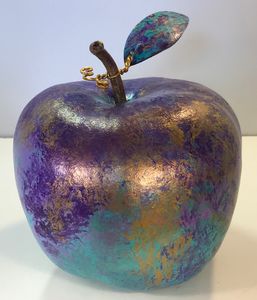 Artsy Apple - LaDeDa Gourds - Karen L Caldwell