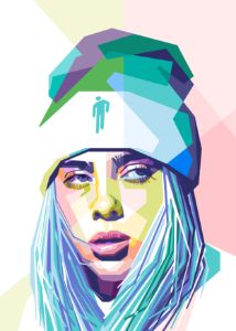 Billie Eilish Pop Art