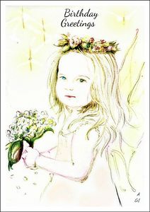 Innocence Birthday card