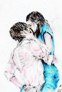 Kiss in the rain
