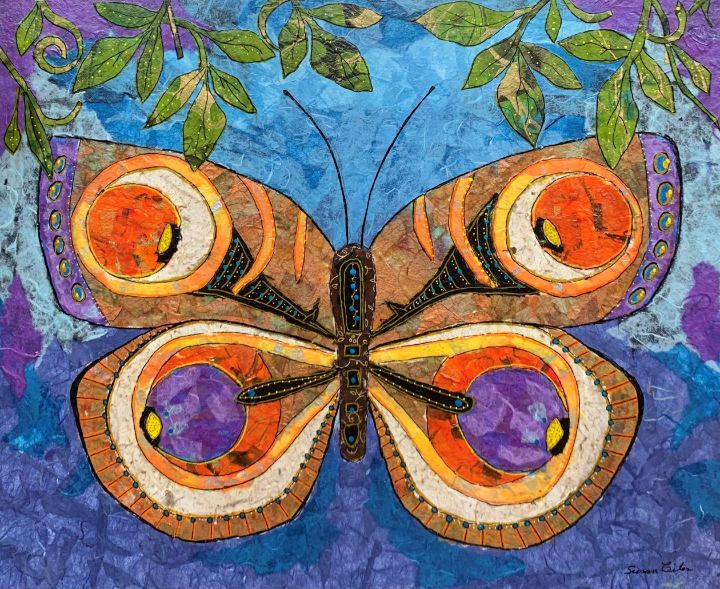 Painted Paper Butterflies