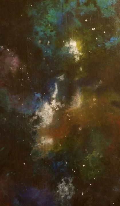 Space Nebula - Red Fish Art Studio