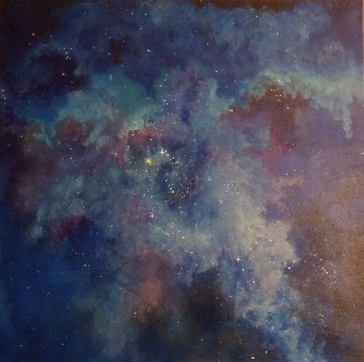 Nebula Cloud - Red Fish Art Studio