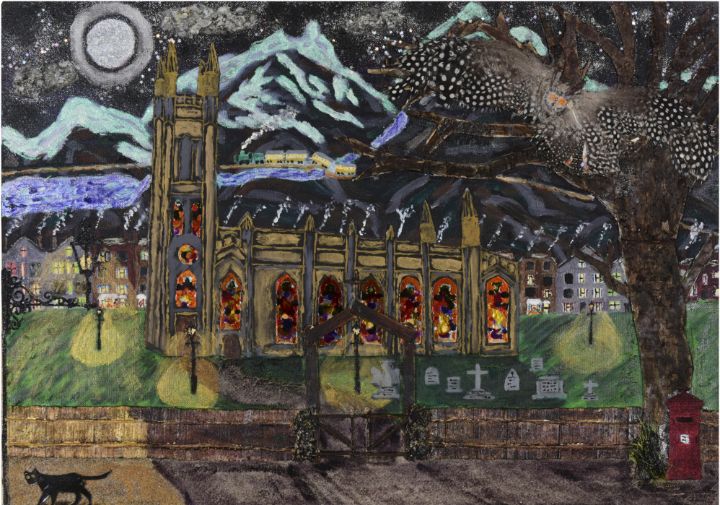 An Owl with a View - David W Westwood