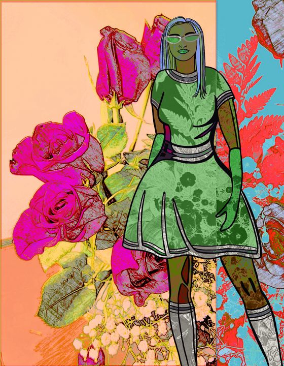 Flower Power Girl - Kathleen Ross