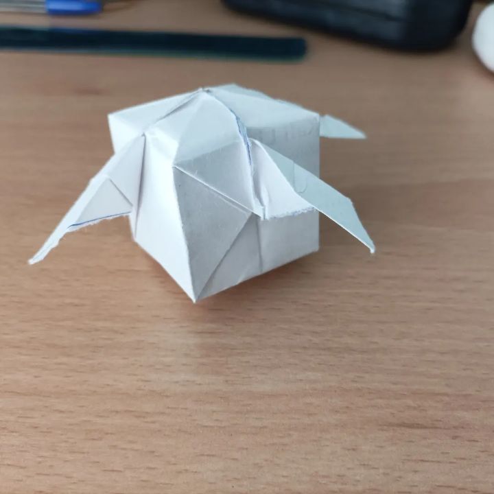 Flying origami - John's Drawings