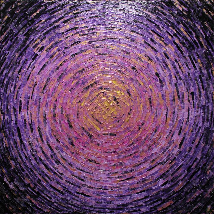 Shine of gold purple color - Jonathan Pradillon