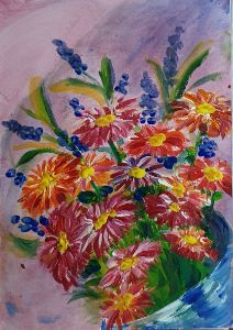 Bouquet of chrysanthemums
