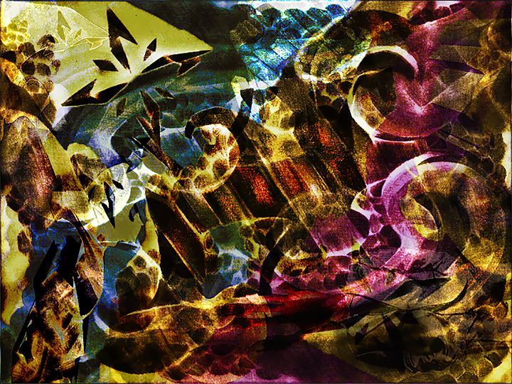 Scales of Juno Andersongarrett9 Paintings & Prints, Abstract, Color ArtPal