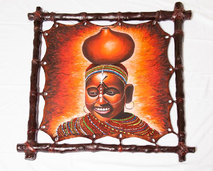 Young Masai Lady - Kenyan Artifacts