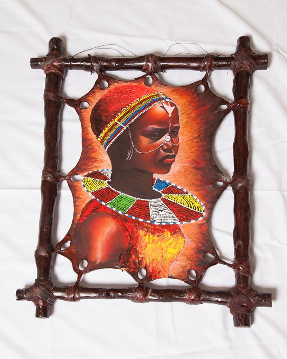Teenage Masai Girl - Kenyan Artifacts