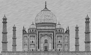 Sketch of Famous Wodeyar Second Largest Palace in Mysore Lalitha Mahal  Editable Outline Illustration Stock Illustration - Illustration of dome,  heritage: 221385939